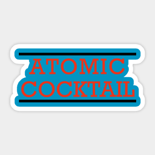 Atomic Blue Sticker